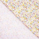 Popeline Coton BIO Enfant Mini Jardin Jaune - Ribes y Casals