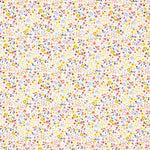 Popeline Coton BIO Enfant Mini Jardin Jaune - Ribes y Casals