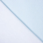 Popeline Coton BIO Enfant Mini Pois Bleu - Ribes y Casals