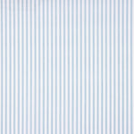 Popeline Enfant Coton Bio Mini Rayure Bleue - Ribes y Casals