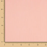 Popeline Enfant Coton Bio Mini Rayure Orange - Ribes y Casals