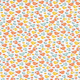 Popeline Coton BIO Enfant Poisson Corail - Ribes y Casals