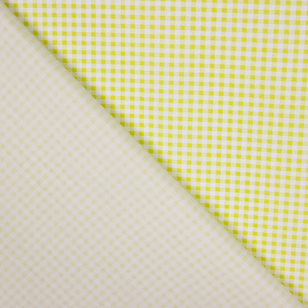 Mini Picture Enfant Popeline de Coton Bio Citron Vert - Ribes y Casals