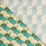 Popeline Coton Oeko-Tex® Paipai Vert - Ribes y Casals