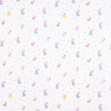 Popeline de Coton Peppa Pig Blanc - Ribes y Casals