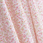 Popeline de coton biologique Jardin rose - Ribes y Casals