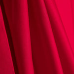 Popeline Coton Spandex Rouge - Ribes y Casals