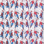 Popeline Coton Blanc Spiderman - Ribes y Casals