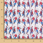 Popeline Coton Blanc Spiderman - Ribes y Casals