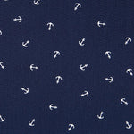 Popeline Ancres Marine - Ribes y Casals