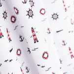 Tissu Popeline Coton Blanc Phares - Ribes y Casals