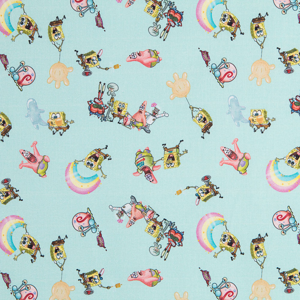 Popeline Bob Éponge Vert - Ribes y Casals