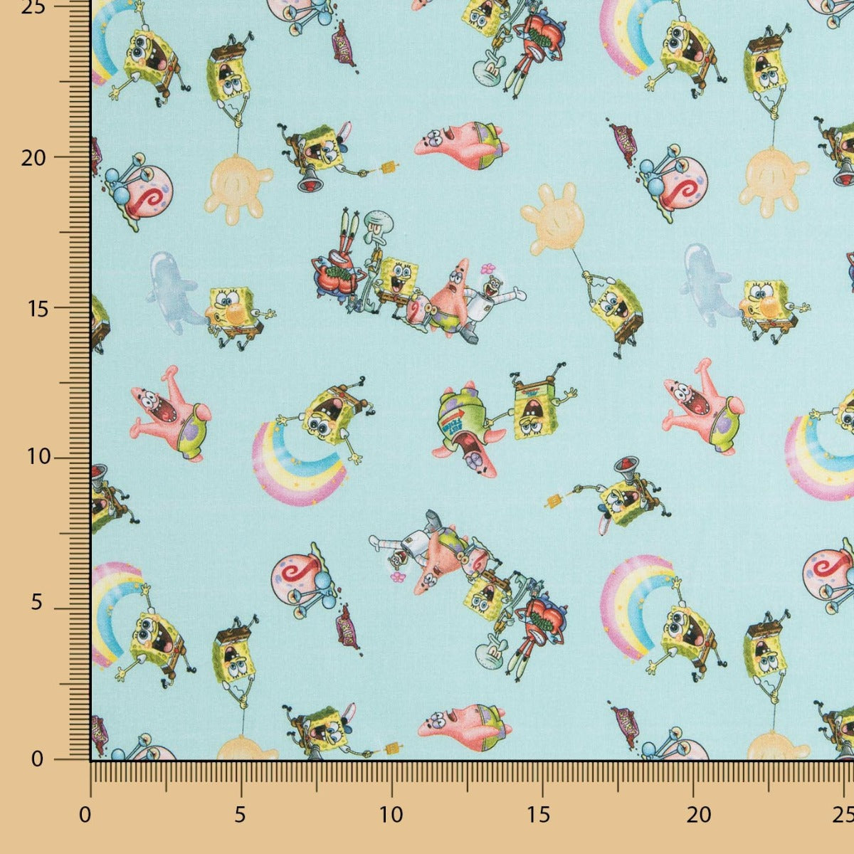 Popeline Bob Éponge Vert - Ribes y Casals