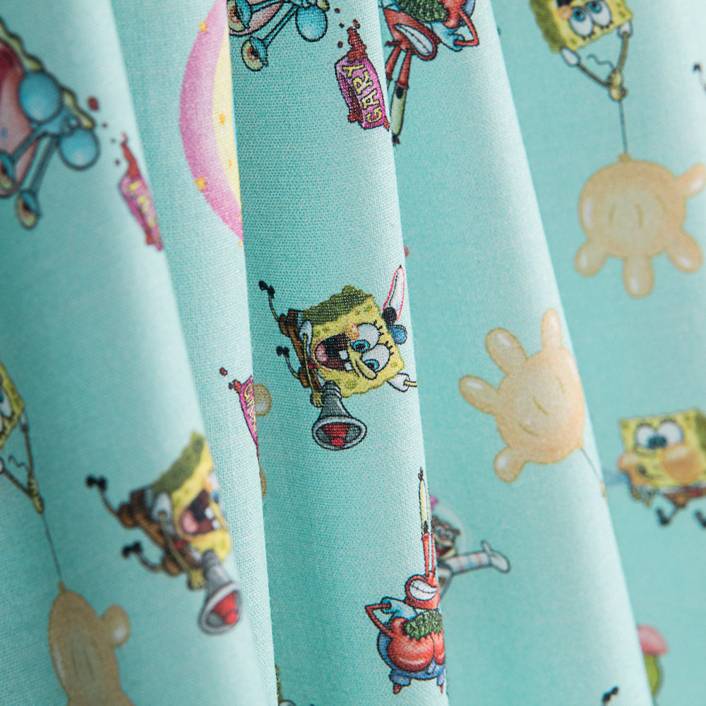 Popeline Bob Éponge Vert - Ribes y Casals