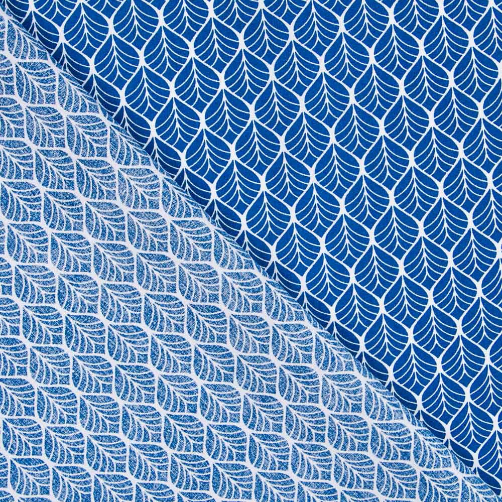 Popeline Botanique Bleu - Ribes y Casals