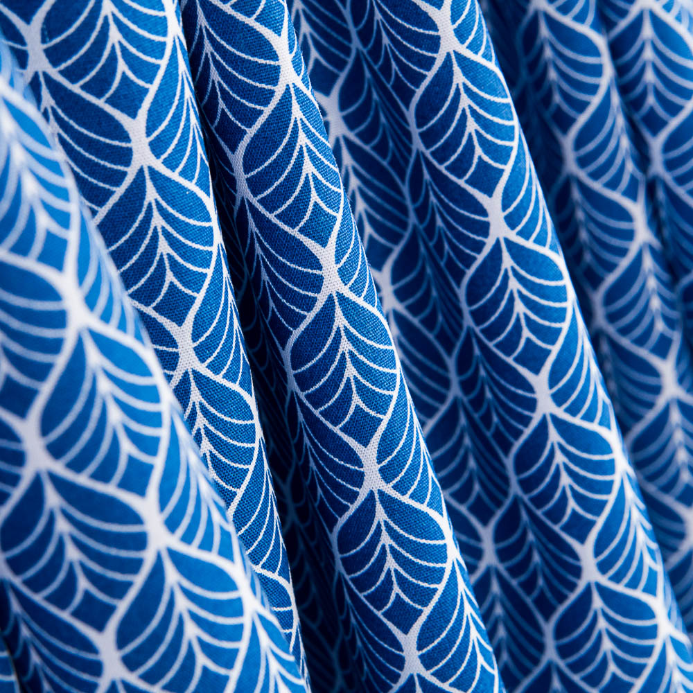 Popeline Botanique Bleu - Ribes y Casals