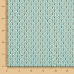 Popeline Botanique Vert Menthe - Ribes y Casals