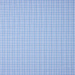 Popeline de chemise à carreaux bleus - Ribes y Casals