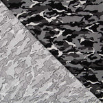 Popeline Camouflage Gris - Ribes y Casals