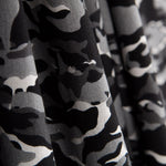 Popeline Camouflage Gris - Ribes y Casals