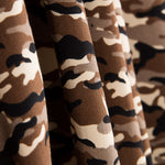 Popeline Camouflage Marron - Ribes y Casals