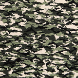 Popeline Camouflage Vert - Ribes y Casals