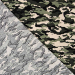 Popeline Camouflage Vert - Ribes y Casals