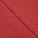 Popeline de base polyester/coton rouge - Ribes y Casals