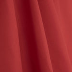 Popeline de base polyester/coton rouge - Ribes y Casals