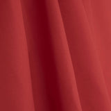 Popeline de base polyester/coton rouge - Ribes y Casals