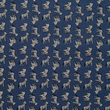 Popeline Zébres Bleu - Ribes y Casals