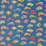 Popeline Oeko-Tex® Dedeuches bleu - Ribes y Casals