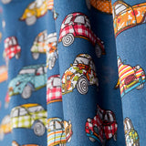 Popeline Oeko-Tex® Dedeuches bleu - Ribes y Casals