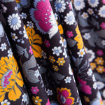 Popeline Delhi Fleur Rose - Ribes y Casals