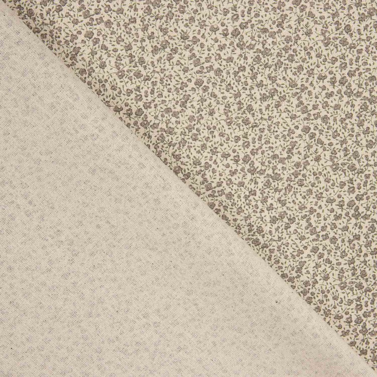 Popeline imprimée Orange Blossom Raw - Ribes y Casals