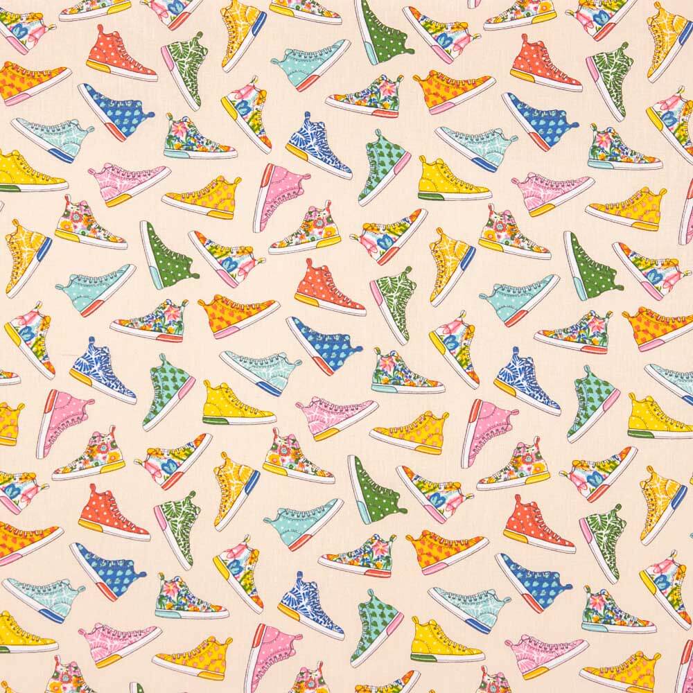 Paniers Imprimés Coton Ecru - Ribes y Casals