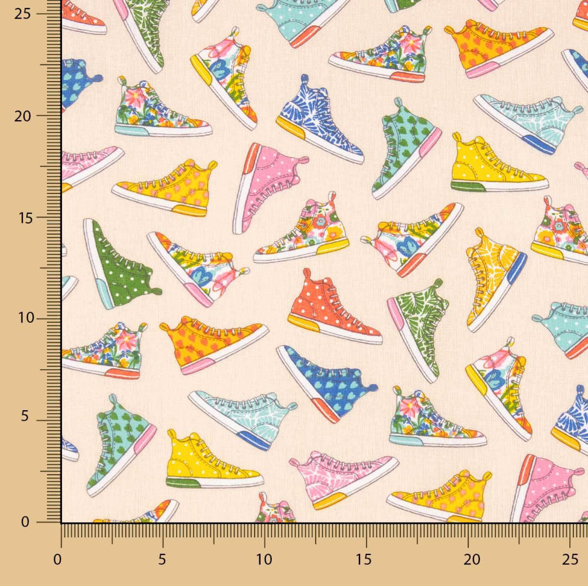 Paniers Imprimés Coton Ecru - Ribes y Casals