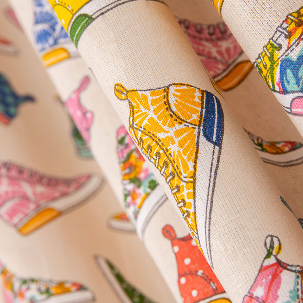 Paniers Imprimés Coton Ecru - Ribes y Casals