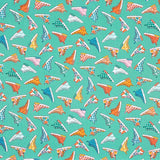 Paniers Verts En Coton Imprimé - Ribes y Casals