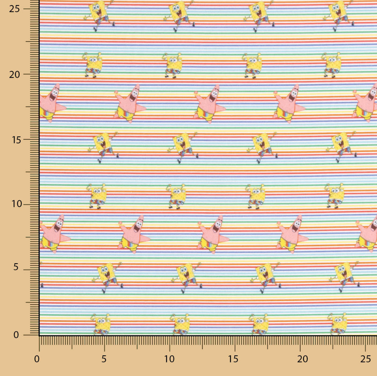 Popelín Licencia Bob Esponja - Ribes y Casals