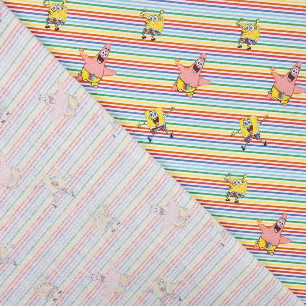 Popelín Licencia Bob Esponja - Ribes y Casals
