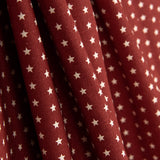 Popeline imprimée Étoiles Raw-Grana - Ribes y Casals
