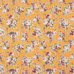 Retal Popelín Estampado Flamenca Cretona Amarillo Huevo 140x140 cm - Ribes y Casals