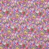 Popeline Imprimé Flamenco Violet Cretonne - Ribes y Casals