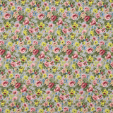 Popeline Cretonne Imprimé Flamenco Vert Sauge - Ribes y Casals