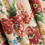 Popeline Cretonne Imprimé Flamenco Camel - Ribes y Casals