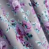 Cretonne Popeline Imprimé Flamenco Taupe - Ribes y Casals