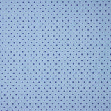 Popeline Imprimé Flamand Pois 10mm Bleu Baltique - Ribes y Casals