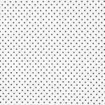 Popeline Pois Imprimé Flamenco 10mm Blanc - Ribes y Casals