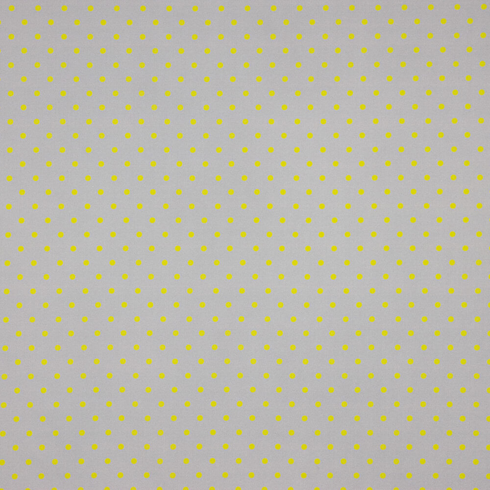 Popeline Imprimé Pois Flamenco 10mm Taupe - Ribes y Casals